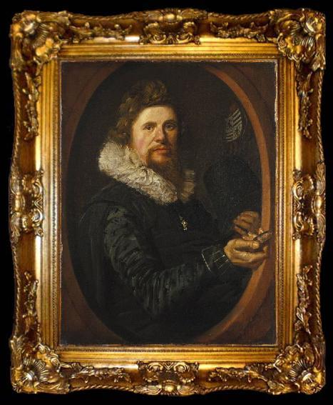 framed  Frans Hals Portrait of a Man, ta009-2
